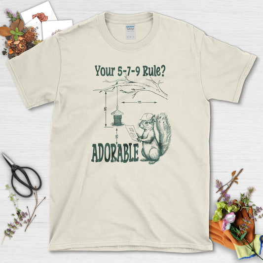 5-7-9 Rule Adorable T-Shirt Natural / S T-Shirt