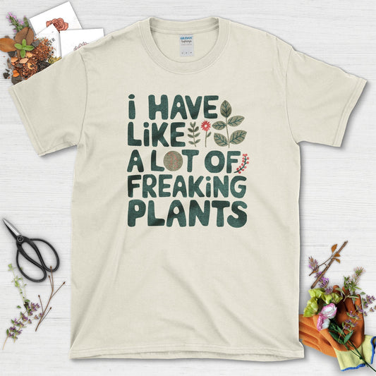 A Lot of Freaking Plants T-Shirt Natural / S T-Shirt