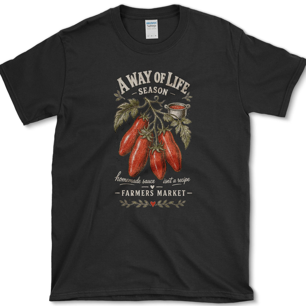 A Way Of Life T-Shirt S / Black Essential Tees
