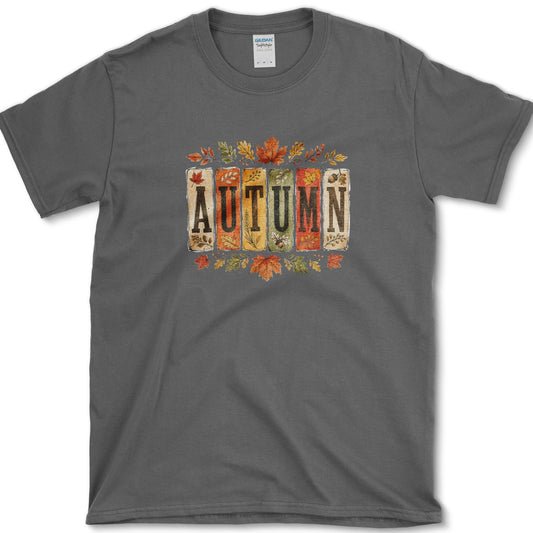 Autumn T-Shirt Dark Heather / S Essential Tees