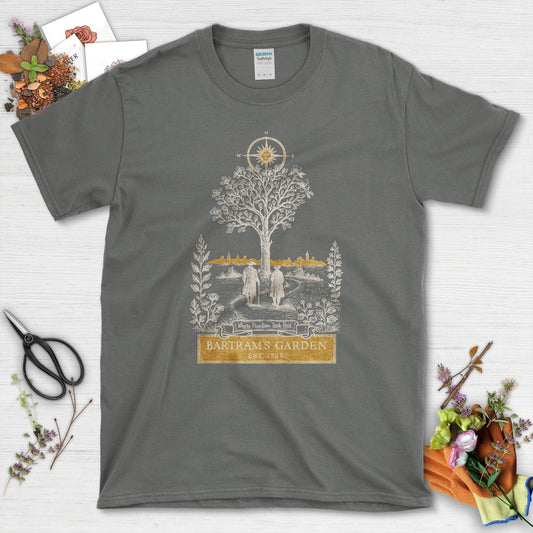 Bartram's Garden T-Shirt T-Shirts / S / Charcoal Physical Item