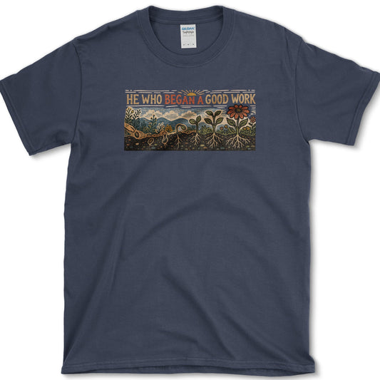 Began Good Work T-Shirt Navy / S Essential Tees