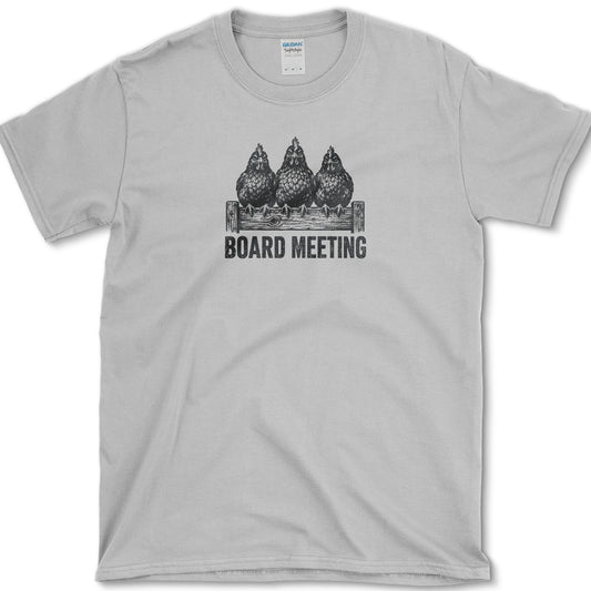 Board Meeting Hens T-Shirt Sport Grey / S Essential Tees