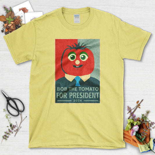 Bob for President T-Shirt Cornsilk / S T-Shirt
