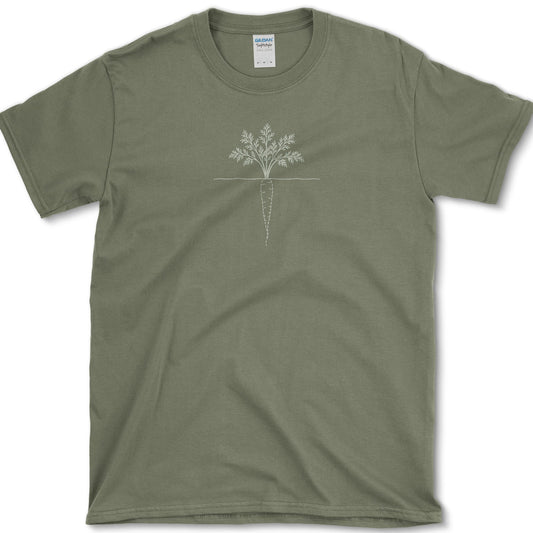 Carrot Top T-Shirt Military Green / S Essential Tees