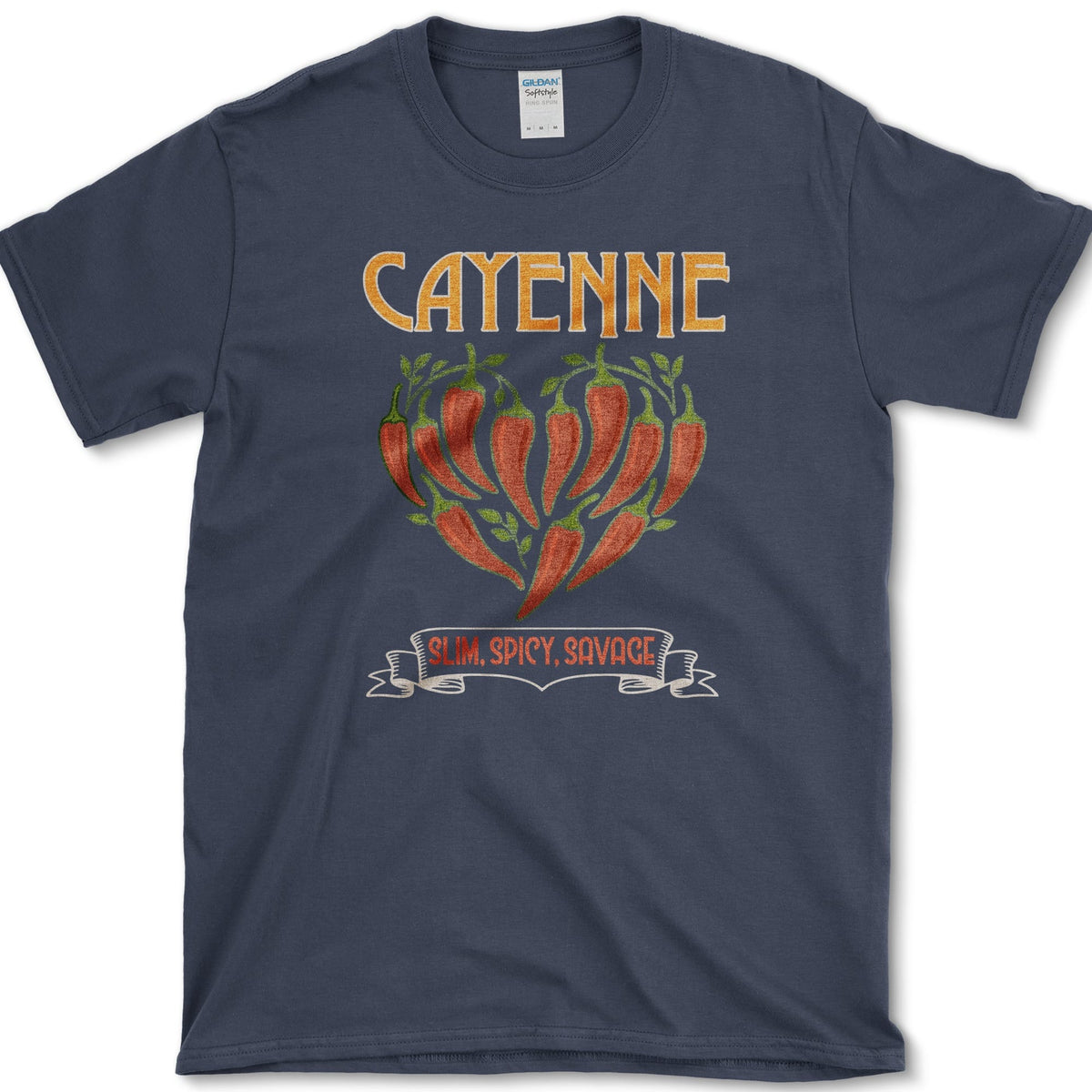 Cayenne Slim Spicy Savage T-Shirt Navy / S Essential Tees