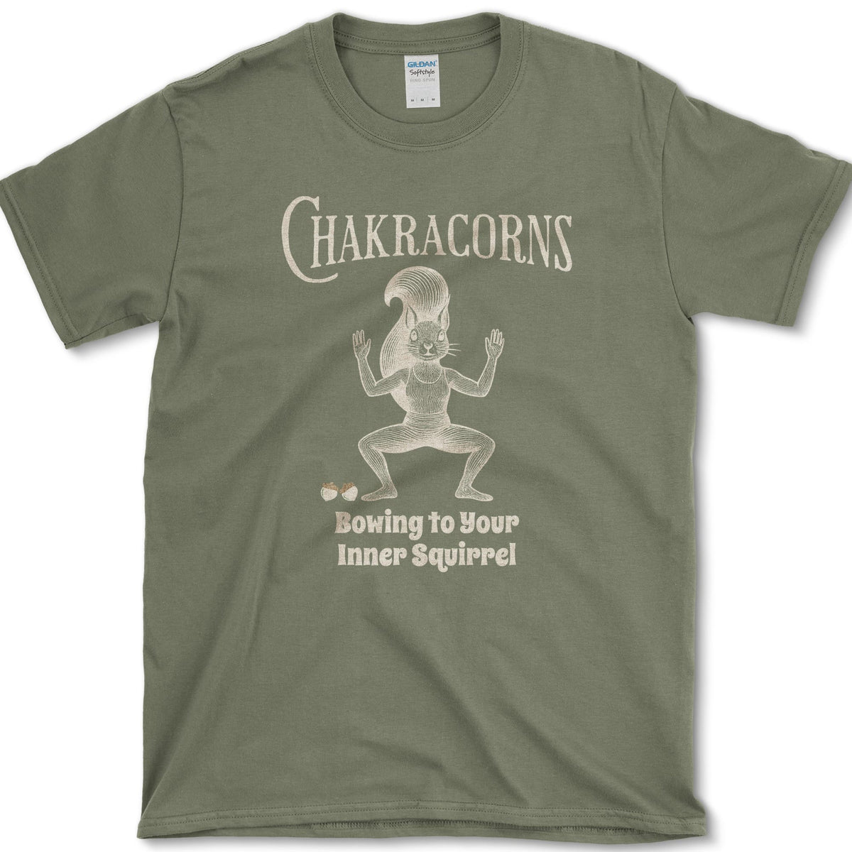 Chakracorns T-Shirt S / Military Green Essential Tees