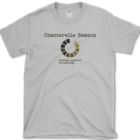 Chanterelle Season T-Shirt Essential Tees / S / Sport Grey Physical Item