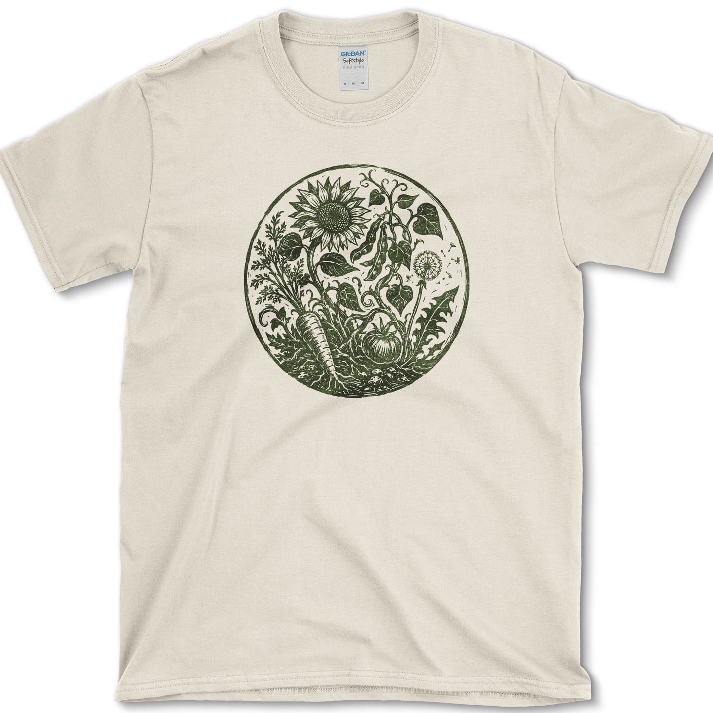 Chaos Gardener T-Shirt S / Natural Essential Tees