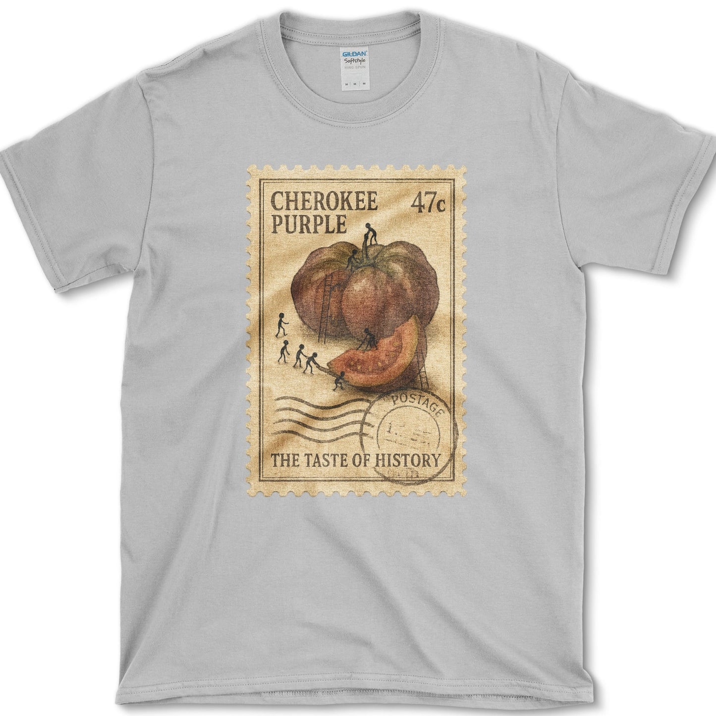 Cherokee Purple Taste History T-Shirt Sport Grey / S Essential Tees