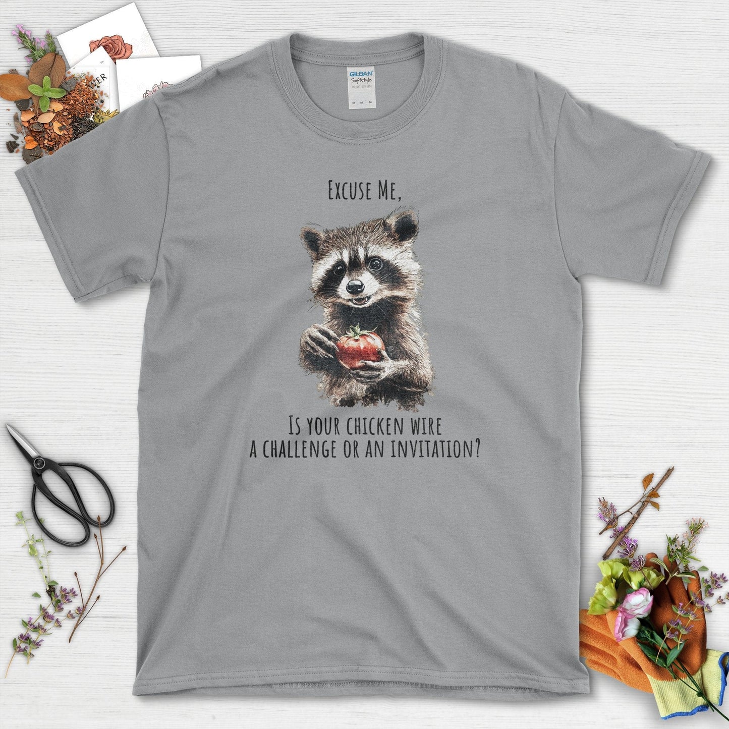 Chicken Wire Challenge or Invitation T-Shirt Sport Grey / S T-Shirt