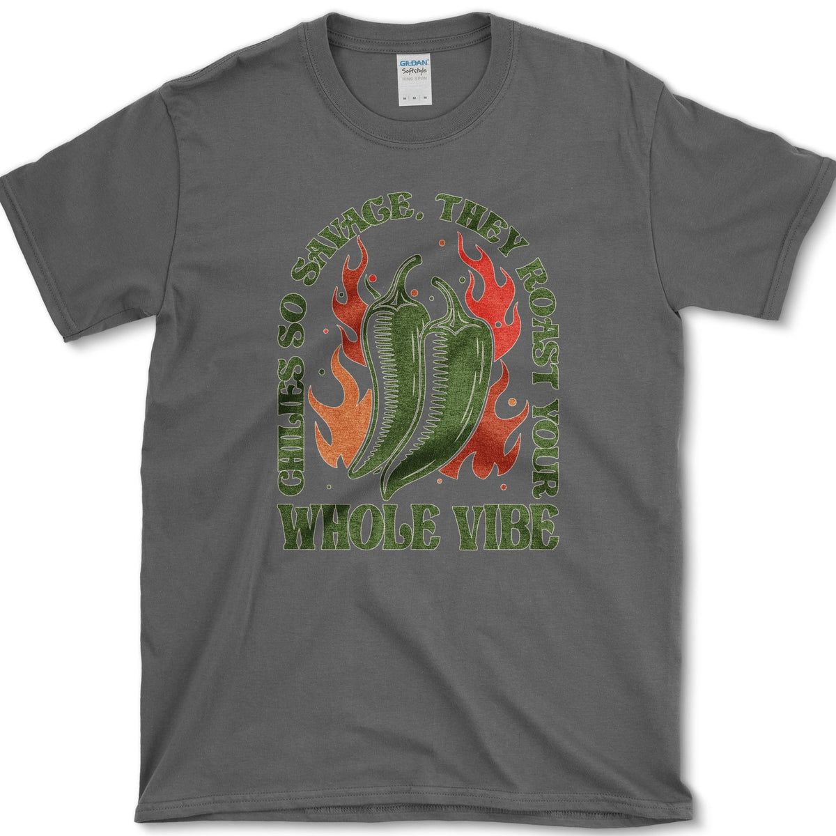 Chiles So Savage T-Shirt Dark Heather / S Essential Tees