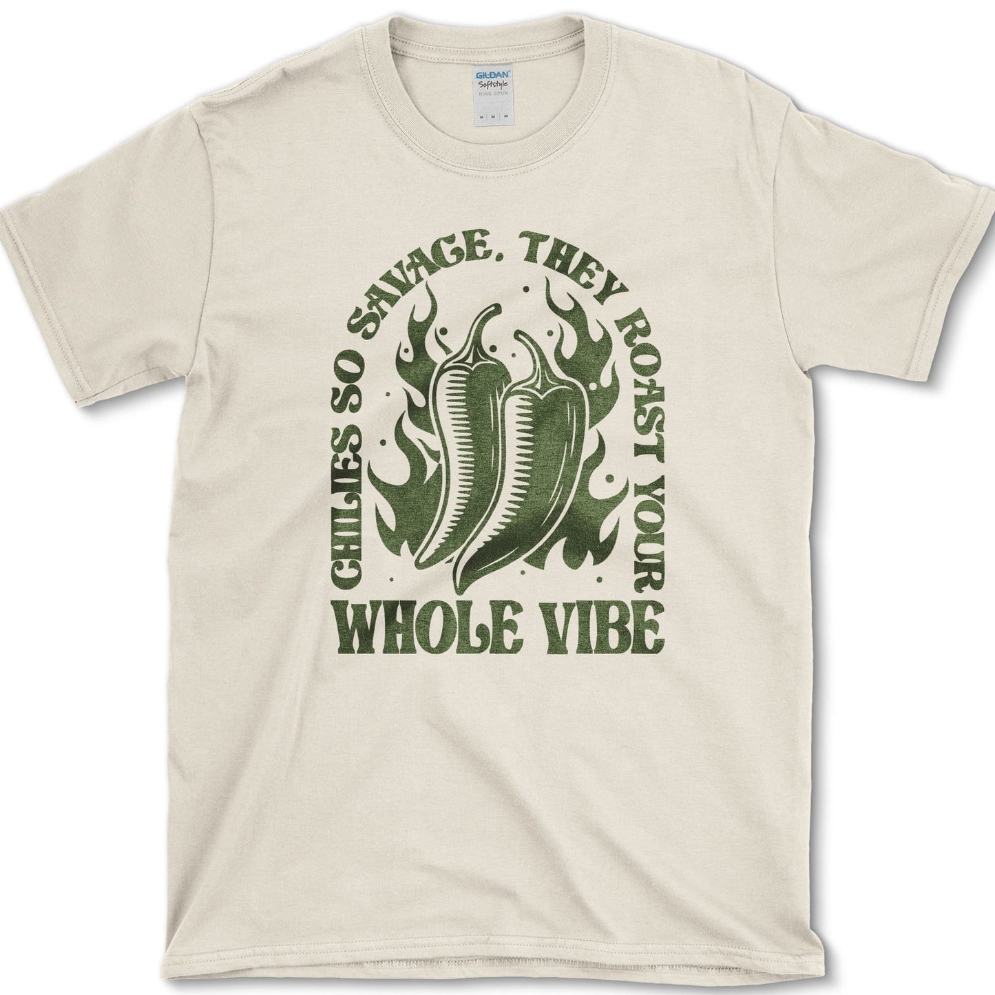 Chilies So Savage T-Shirt S / Natural Essential Tees