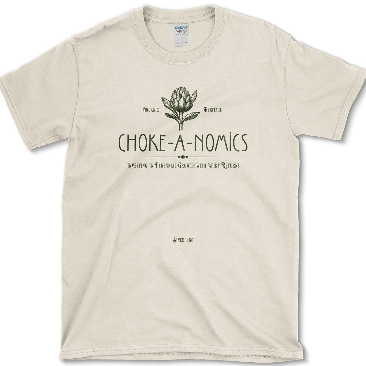 Choke-A-Nomics T-Shirt Natural / S Essential Tees