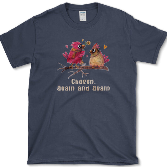 Chosen Again Again T-Shirt Essential Tees / S / Navy Physical Item