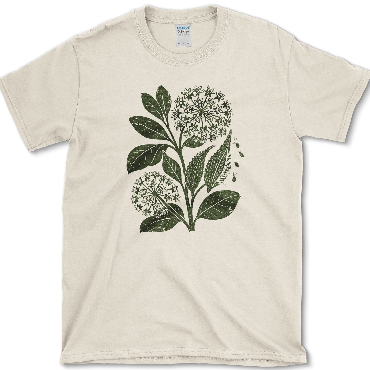 Common Milkweed T-Shirt S / Natural Essential Tees