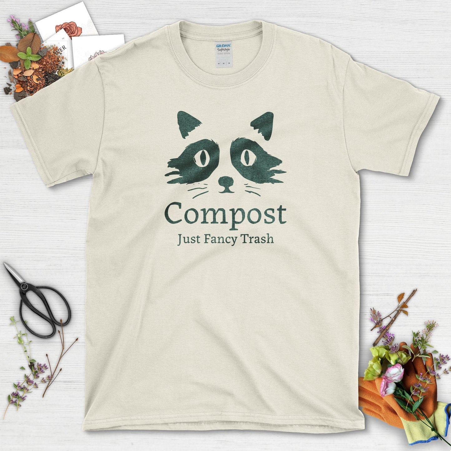 Compost Fancy Trash T-Shirt Natural / S T-Shirt