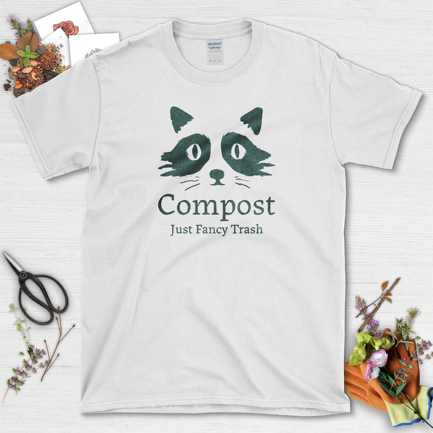 Compost Fancy Trash T-Shirt White / S T-Shirt