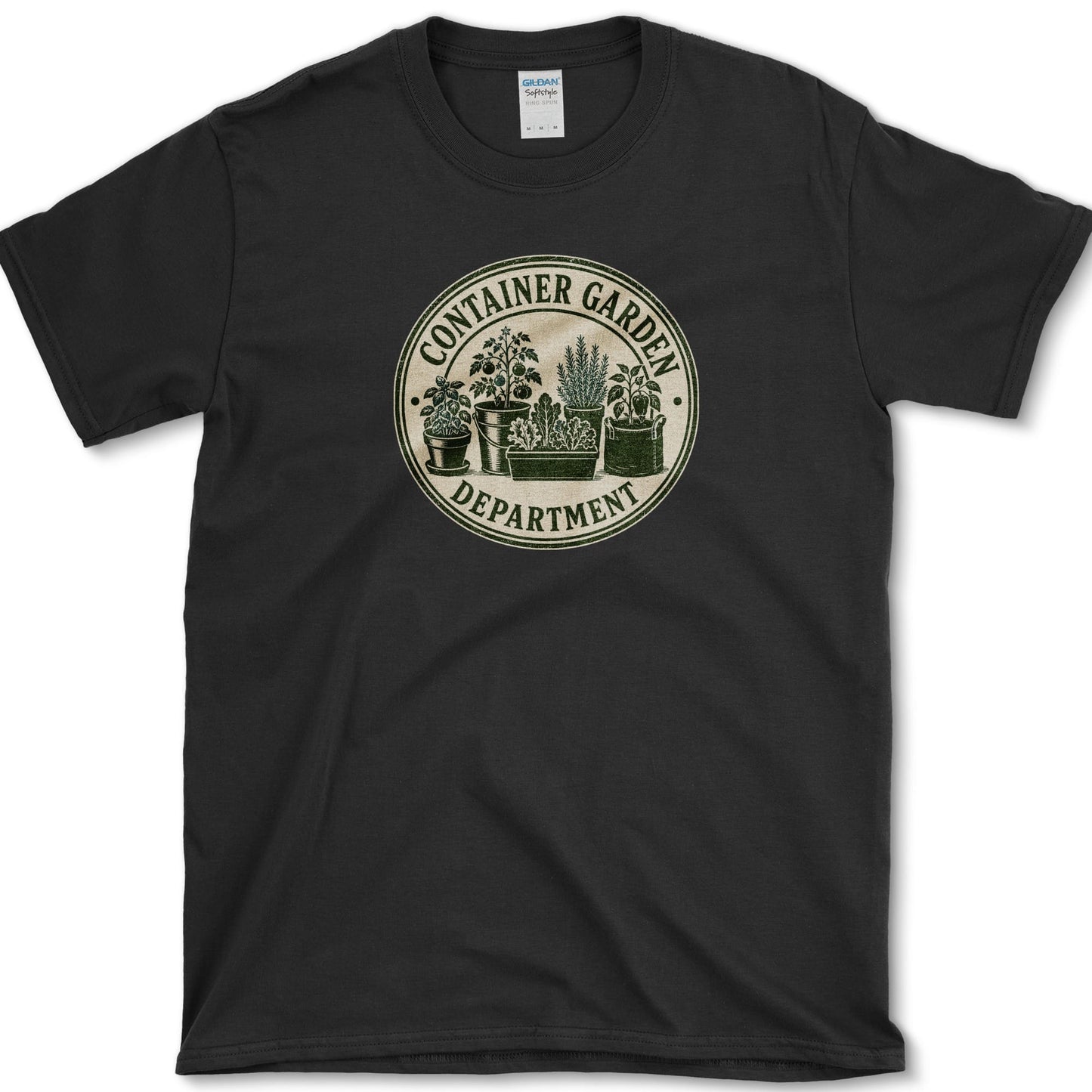 Container Garden Department T-Shirt S / Black Essential Tees