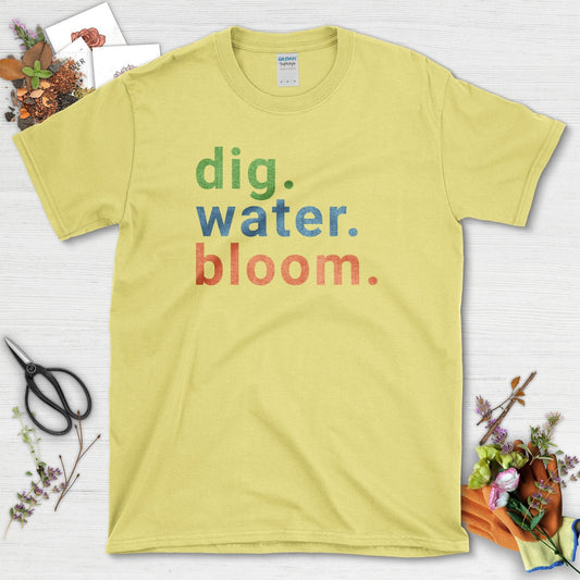 Dig Water Bloom T-Shirt Cornsilk / M T-Shirt
