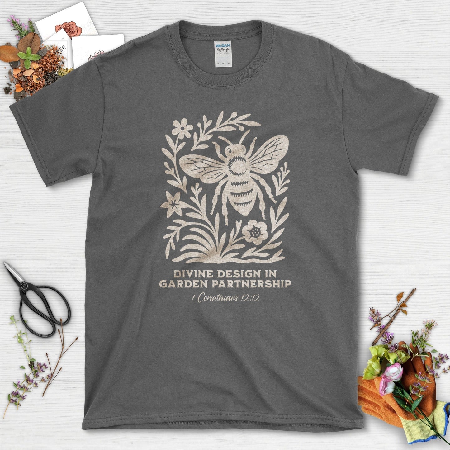 Divine Partnership T-Shirt Dark Heather / S Essential Tees