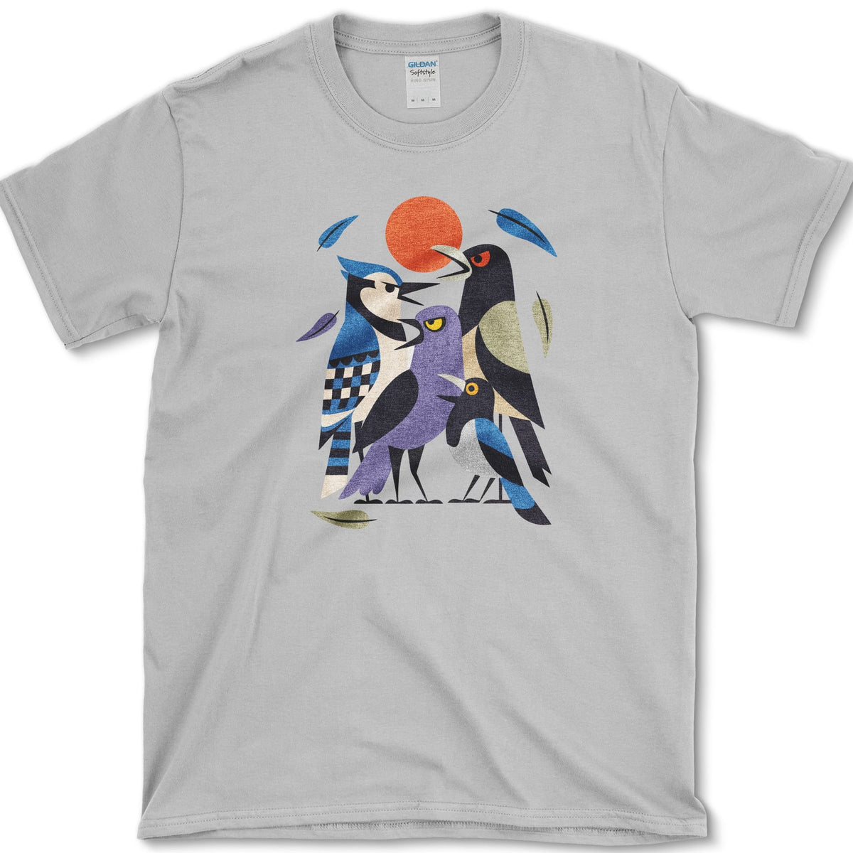 Drama Birds T-Shirt Sport Grey / S Essential Tees