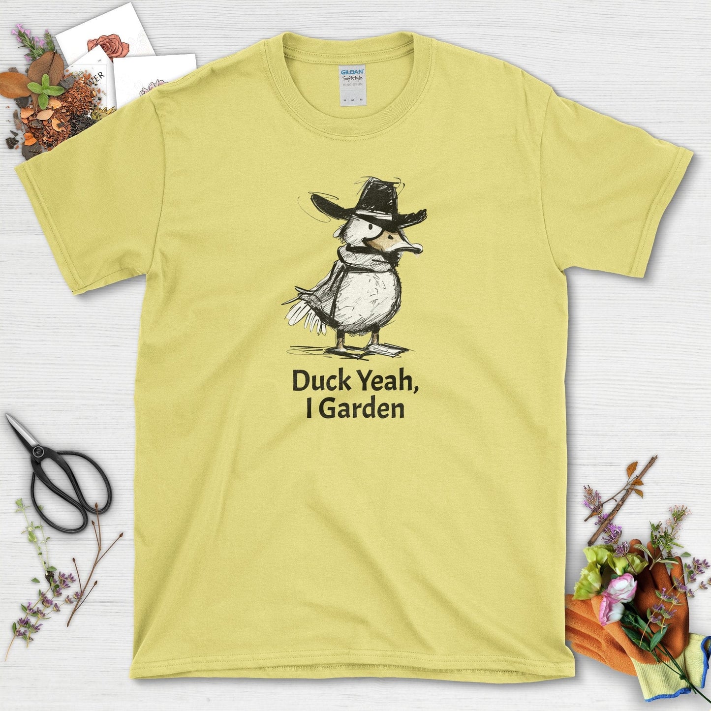 Duck Yeah I Garden T-Shirt Cornsilk / S T-Shirt