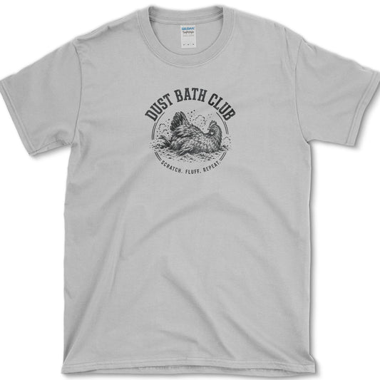 Dust Bath Club T-Shirt Sport Grey / S Essential Tees
