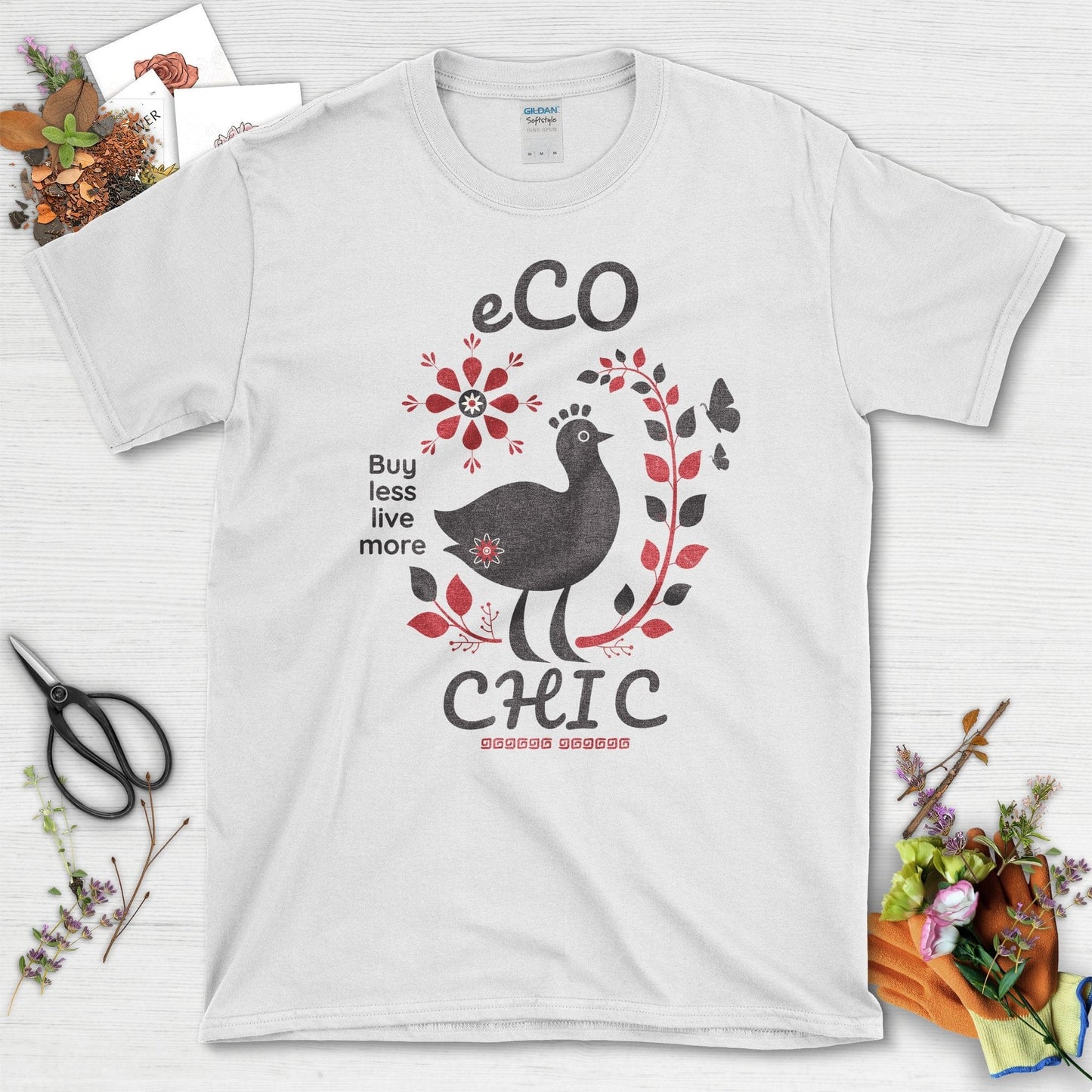 Eco Chic Buy Less T-Shirt T-Shirt