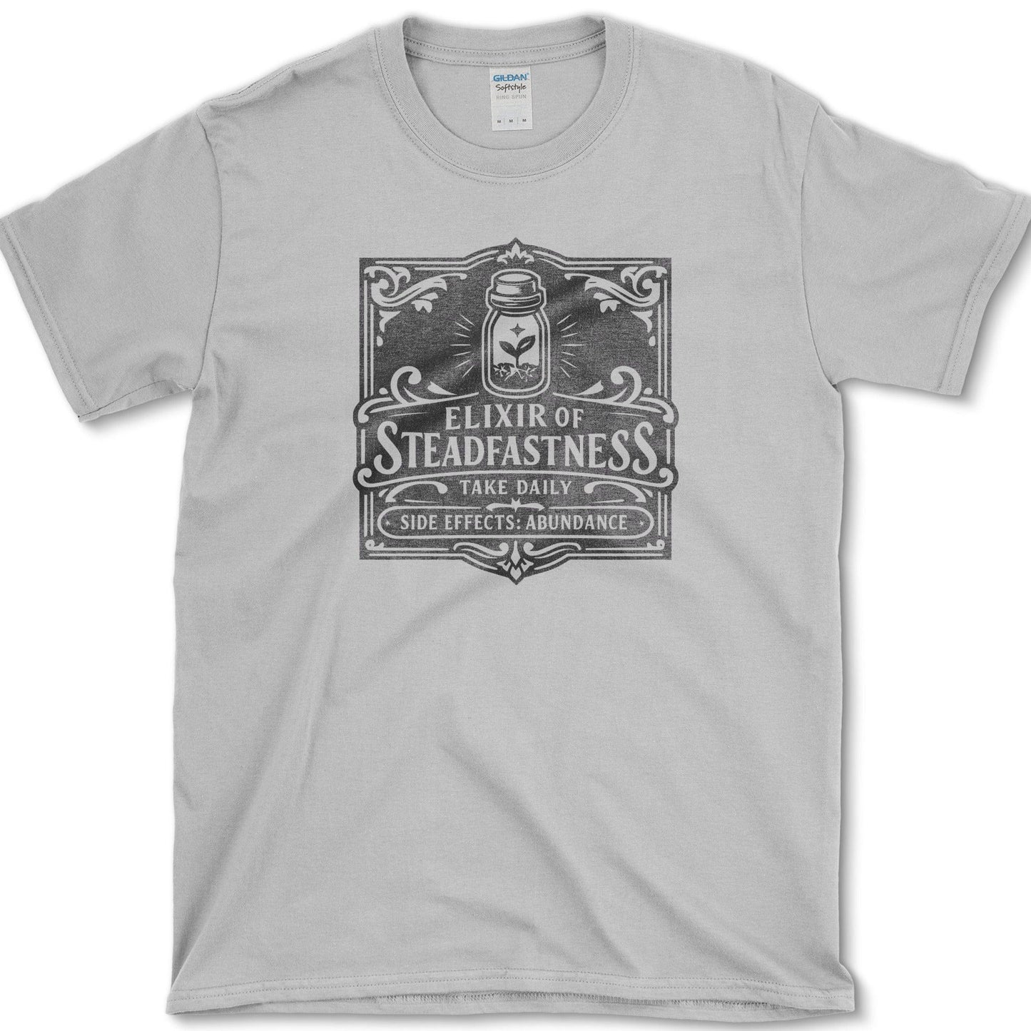 Elixir of Steadfastness T-Shirt Essential Tees / S / Sport Grey Physical Item