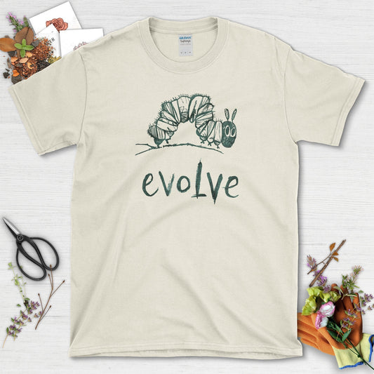 Evolve Caterpillar T-Shirt Natural / S T-Shirt