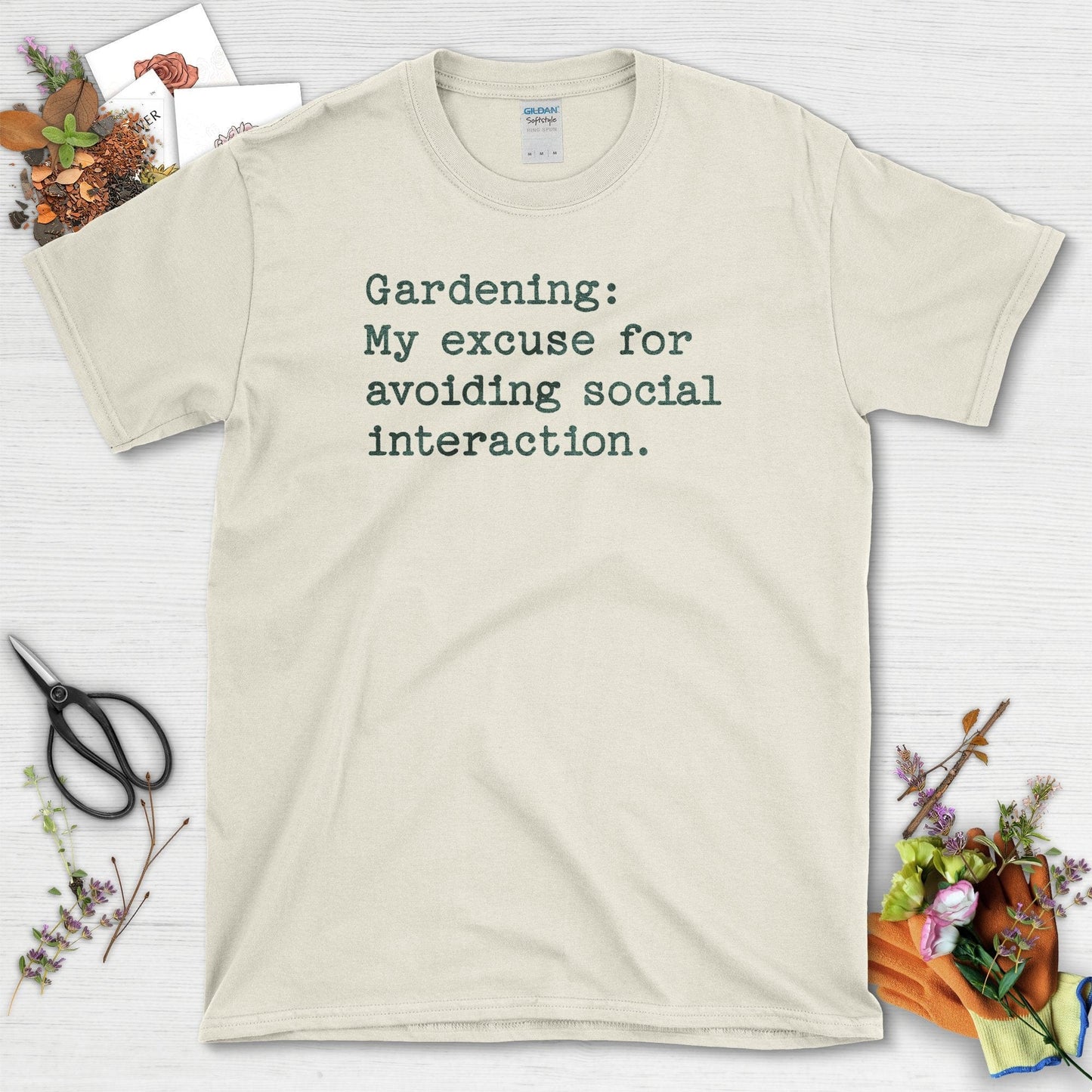 Excuse to Avoid Social Interaction T-Shirt Natural / S T-Shirt