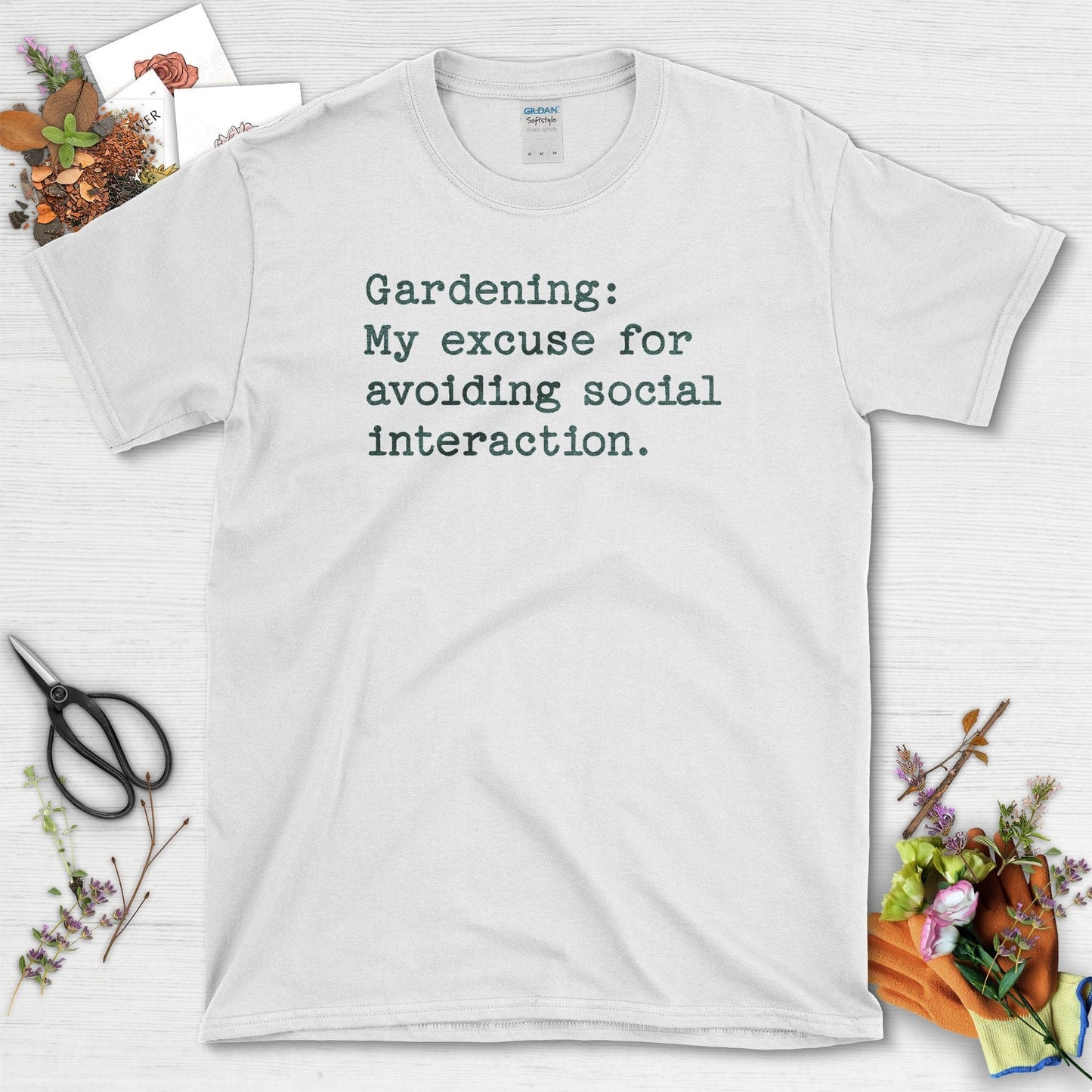 Excuse to Avoid Social Interaction T-Shirt White / S T-Shirt