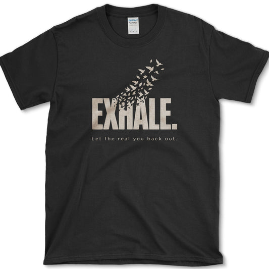 Exhale T-Shirt Black / S Physical Item