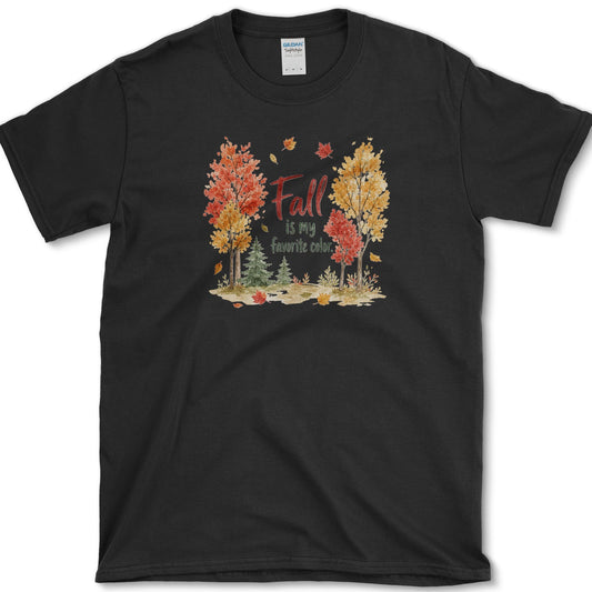 Fall Favorite Color T-Shirt Black / S Essential Tees