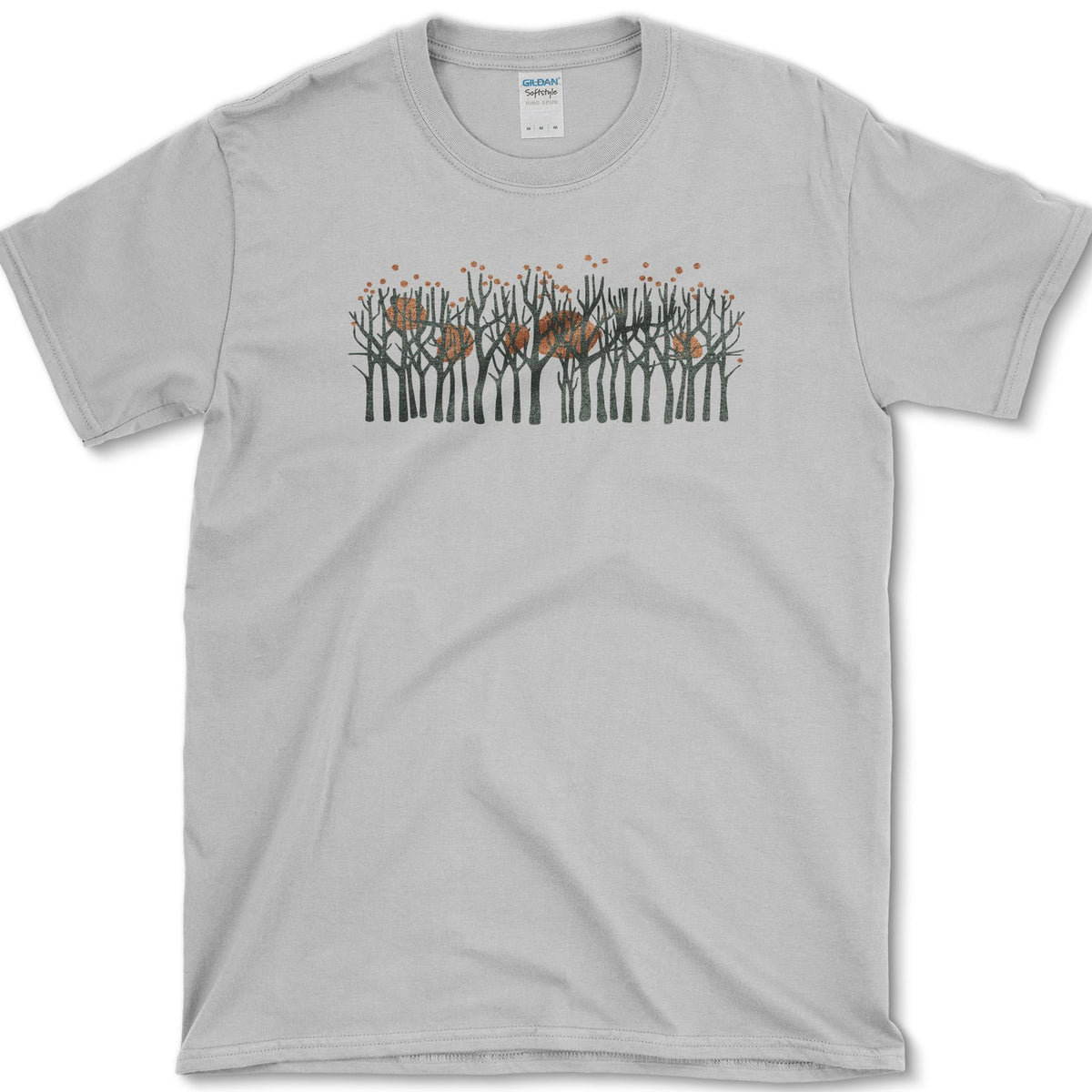Fall Trees T-Shirt Sport Grey / S Essential Tees