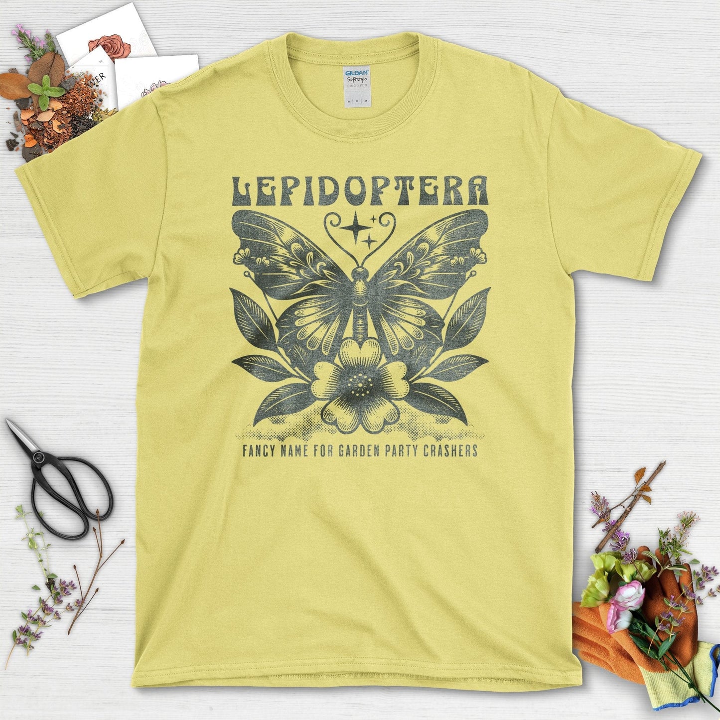 Fancy Name for Garden Party Crashers T-Shirts Cornsilk / S T-Shirt