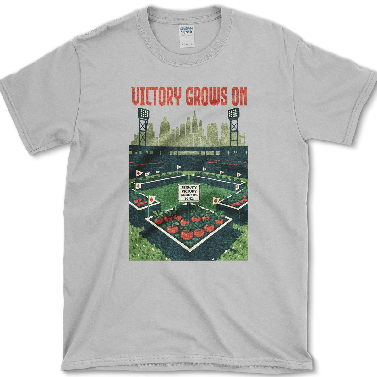 Fenway Victory Gardens T-Shirt Sport Grey / S Essential Tees