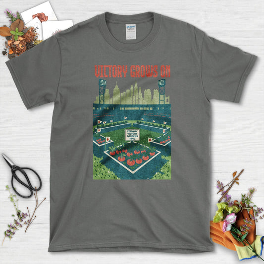 Fenway Victory Gardens T-Shirt T-Shirts / S / Charcoal Physical Item