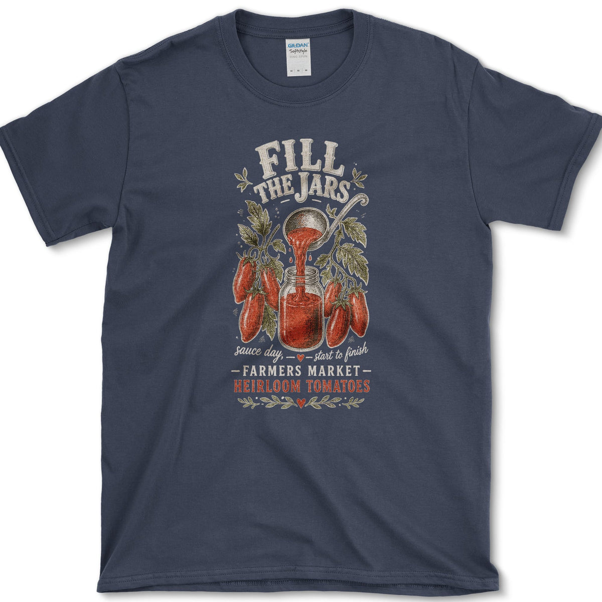 Fill The Jars T-Shirt S / Navy Essential Tees