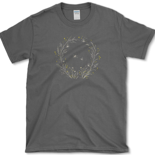 Fireflies T-Shirt Dark Heather / S Essential Tees