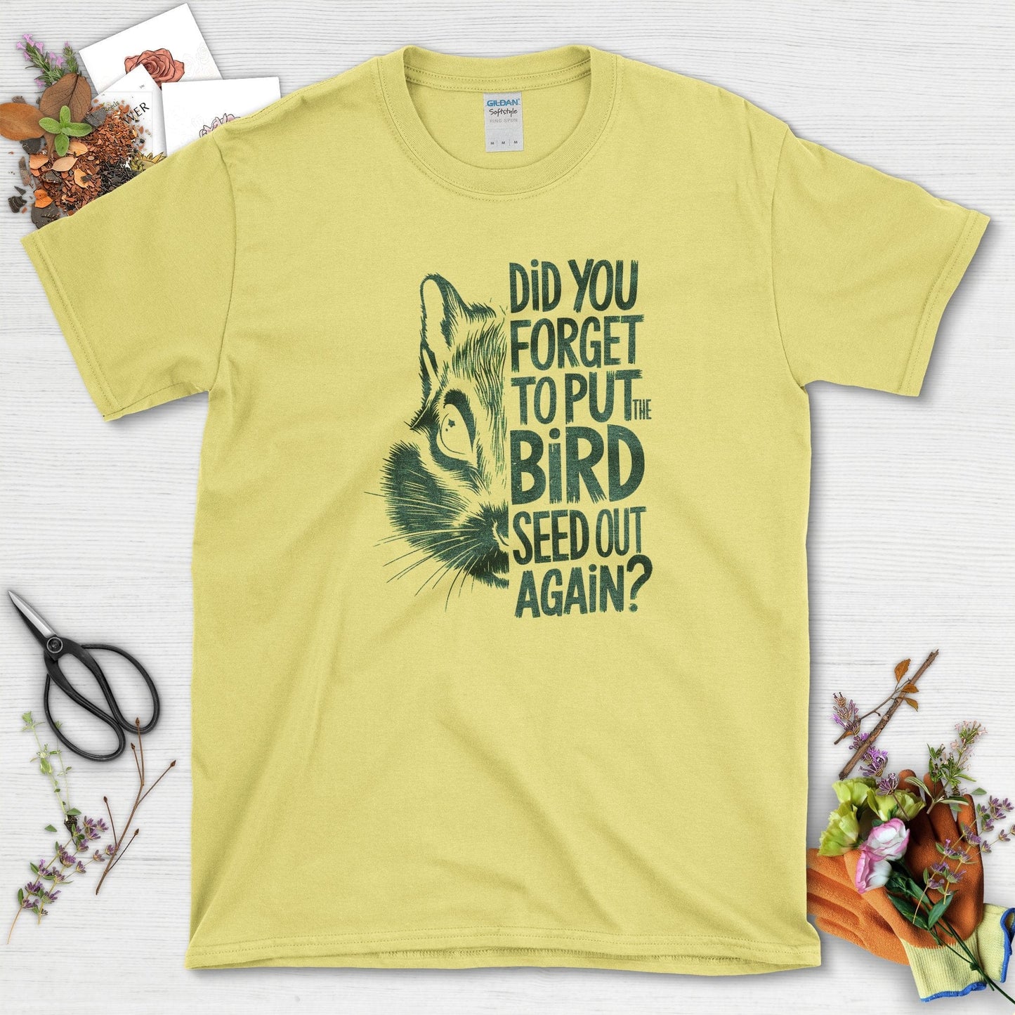 Forget The Bird Seed T-Shirt Cornsilk / S T-Shirt