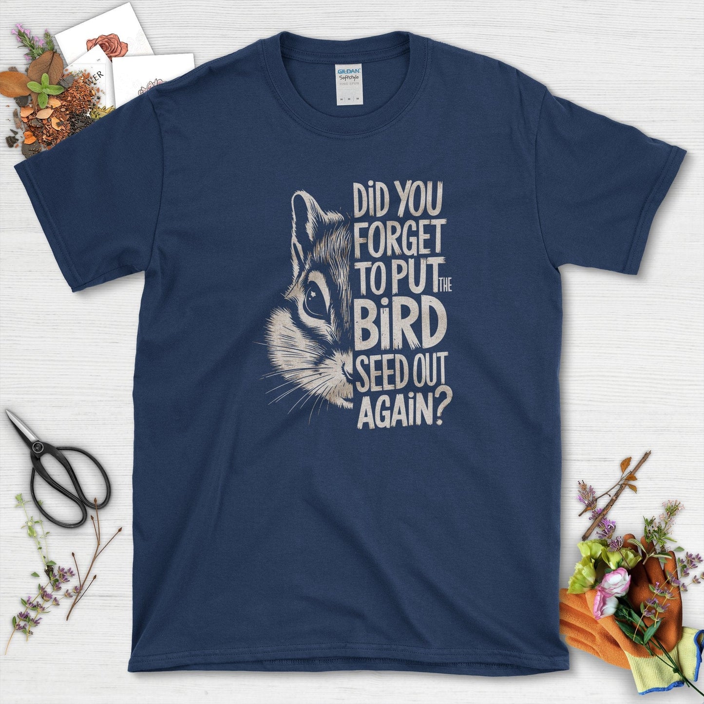 Forget The Bird Seed T-Shirt Navy / S T-Shirt