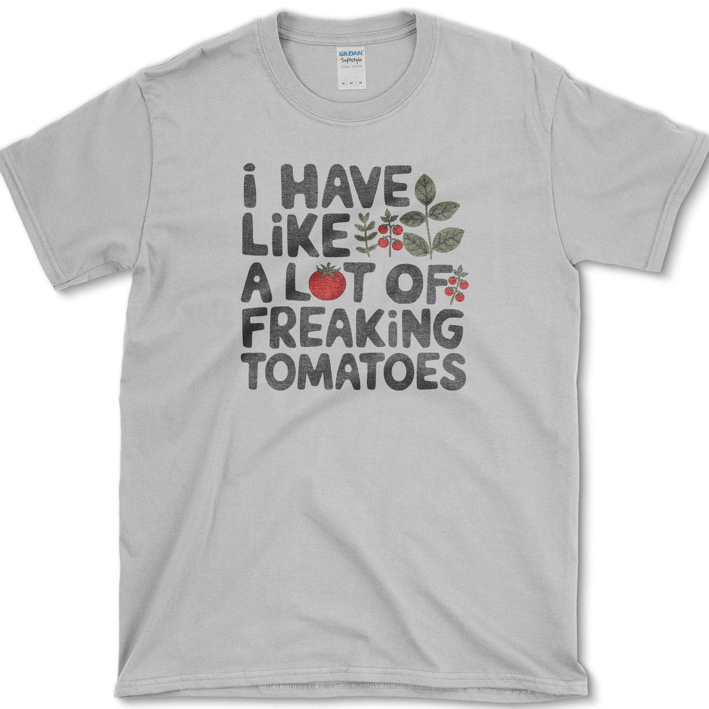 Freaking Tomatoes T-Shirt Essential Tees / S / Sport Grey Physical Item
