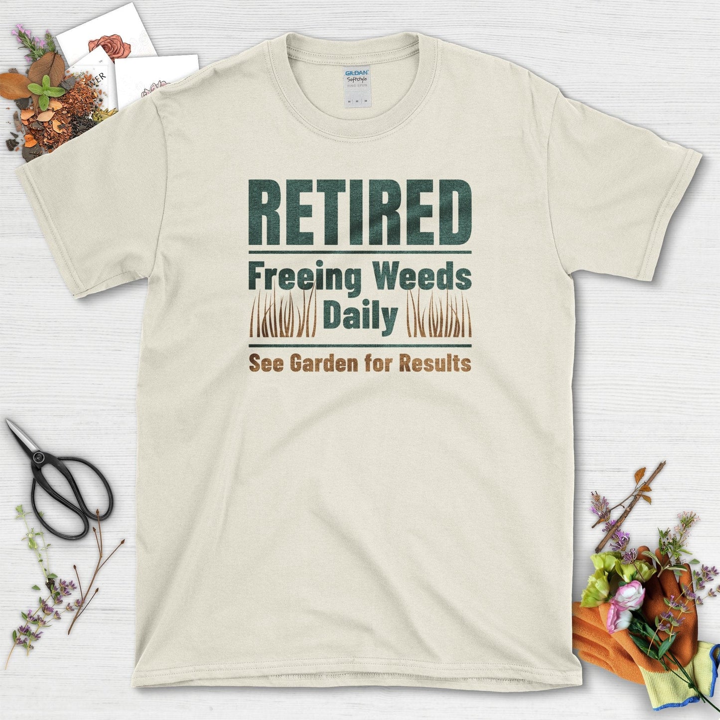 Freeing Weeds Daily T-Shirt Natural / S T-Shirt
