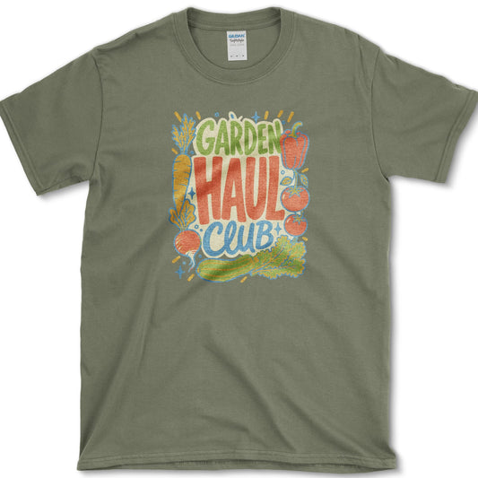Garden Haul Club T-Shirt S / Military Green Essential Tees