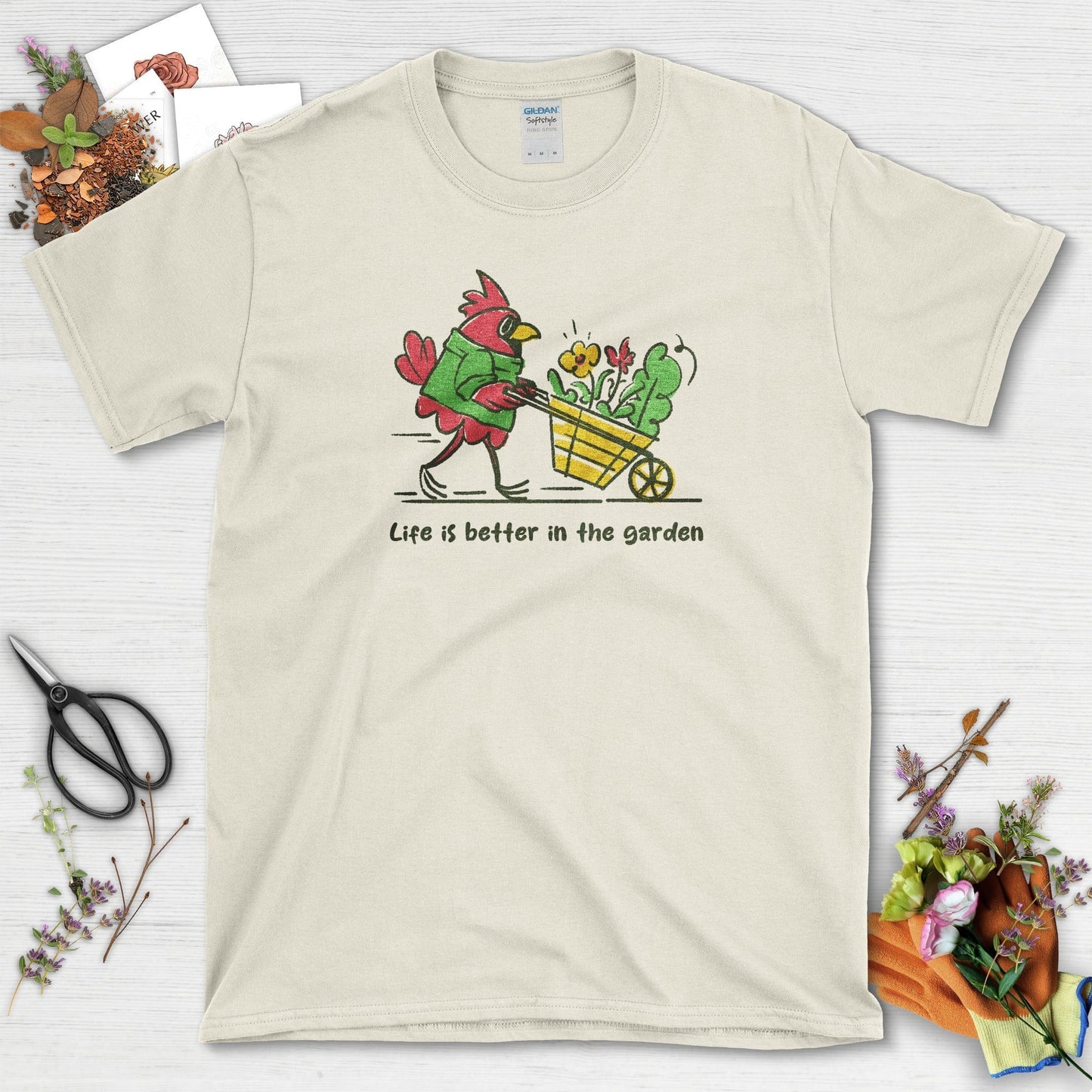 Garden Life is Better T-Shirt Natural / S T-Shirt