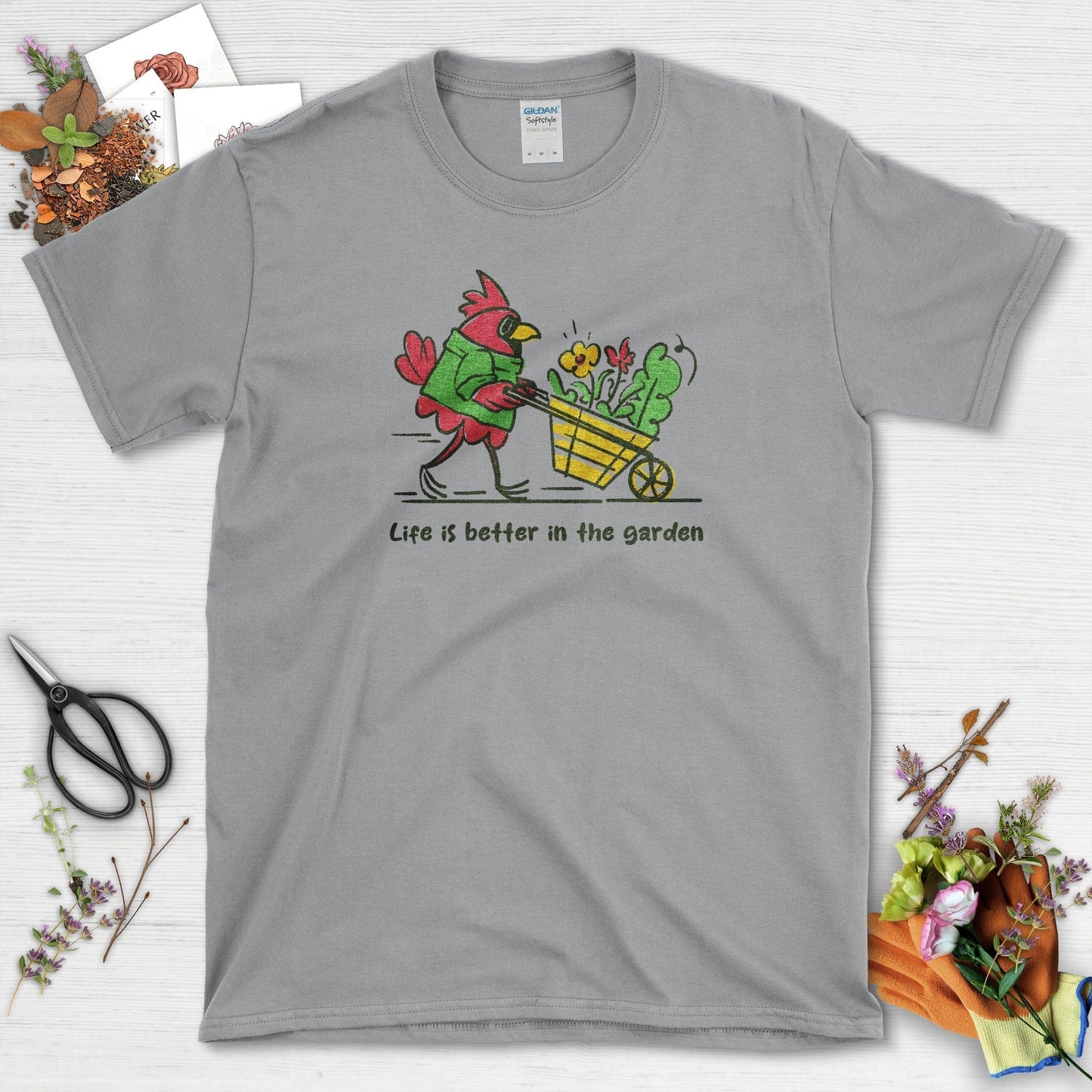 Garden Life is Better T-Shirt Sport Grey / S T-Shirt