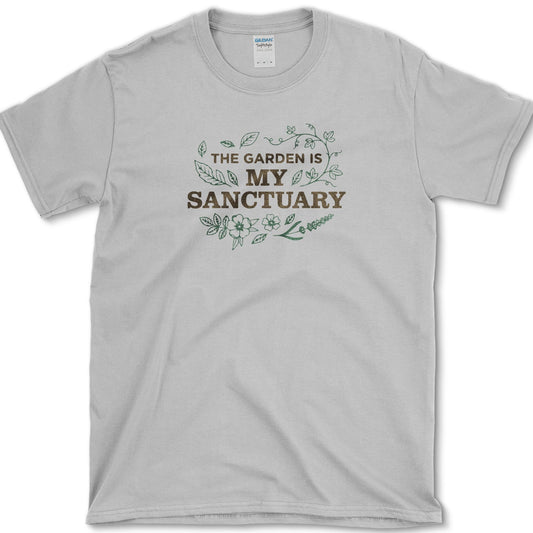 Garden Sanctuary T-Shirt S / Sport Grey Essential Tees