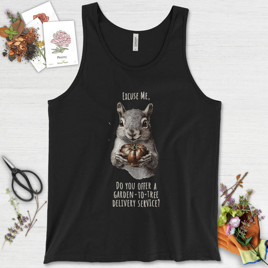 Garden to Tree Delivery Tank Top Black / XS Physical Item
